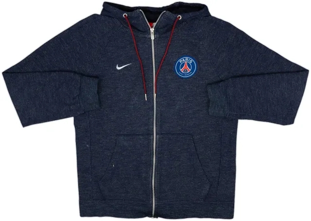 2017-18 Paris Saint-Germain Nike Hooded Sweat Top - 8/10 - (S)