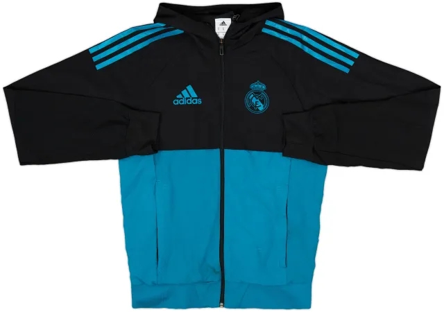 2017-18 Real Madrid adidas Track Jacket - 7/10 - (XS)