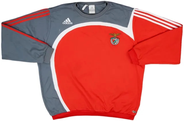2006-07 Benfica adidas Sweat Top - 7/10 - (XL)