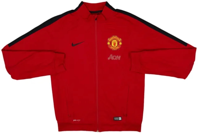 2013-14 Manchester United Nike Track Jacket - 4/10 - (S)