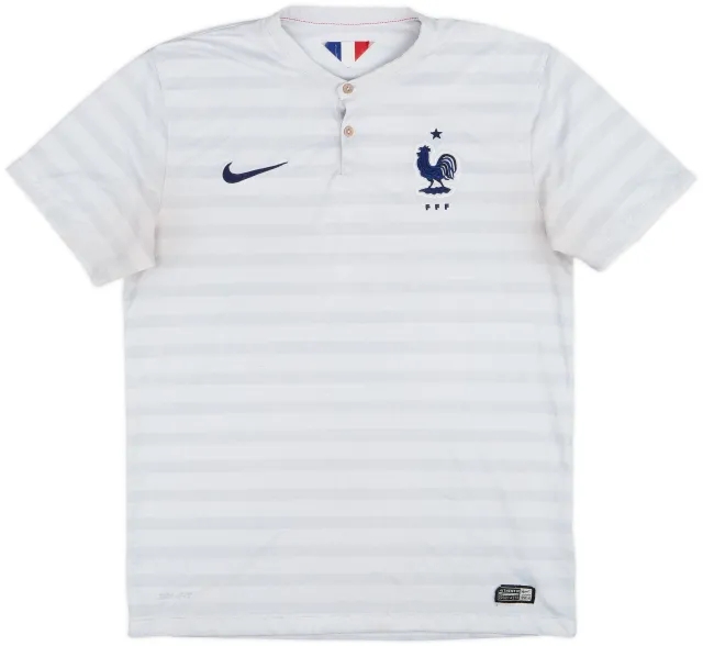 Nike France Mens SS Away Shirt 2014