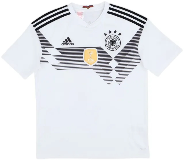 adidas Germany Boys SS Home Shirt 2018
