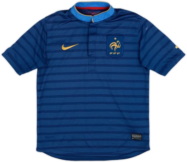 Nike France Boys SS Home Shirt 2012