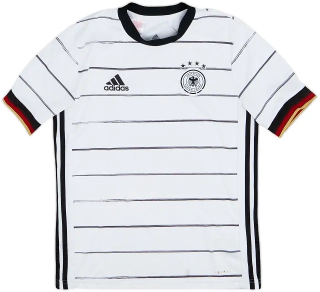 adidas Germany Boys SS Home Shirt 2020
