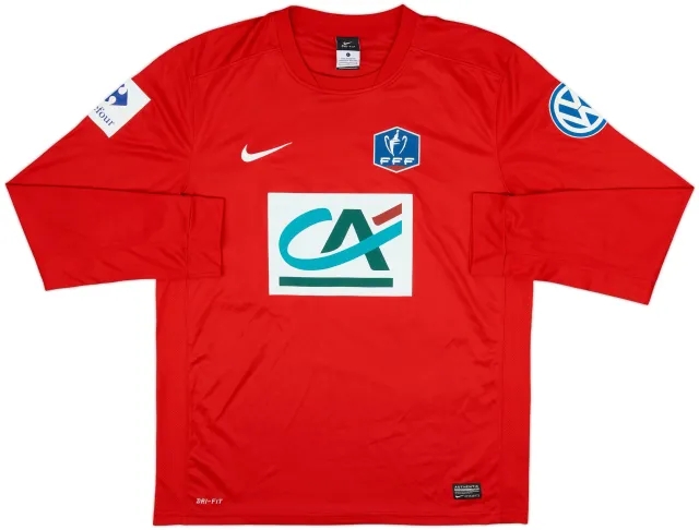 Nike France Mens LS Home Shirt 2015