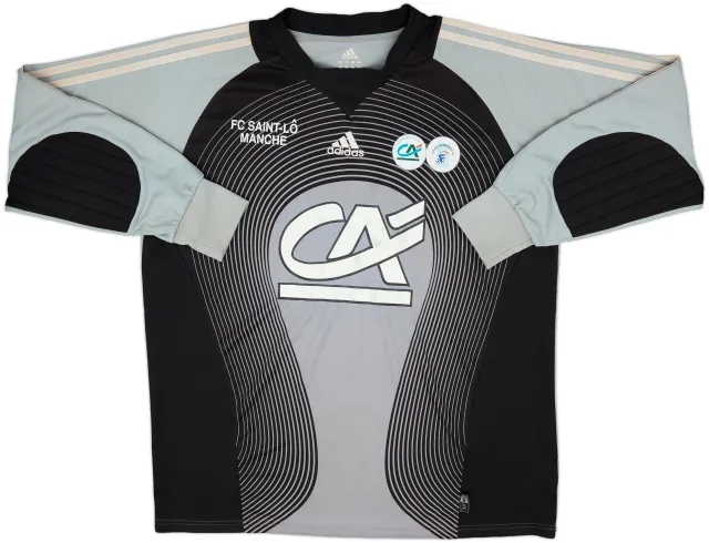 adidas France Mens LS Goalkeeper Home Shirt 2006