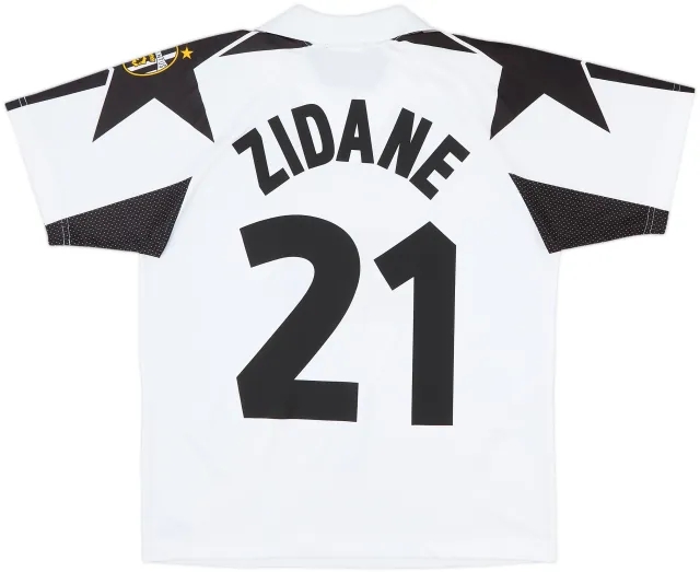 1998-99 Juventus Basic Away Shirt Zidane #21 - 8/10 - (S)