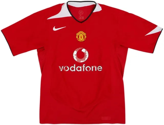 2004-06 Manchester United Home Shirt v.Nistelrooy #10 - 4/10 - (M)