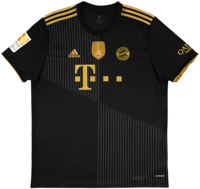 adidas Bayern Munich Mens SS Away Shirt 2021/22