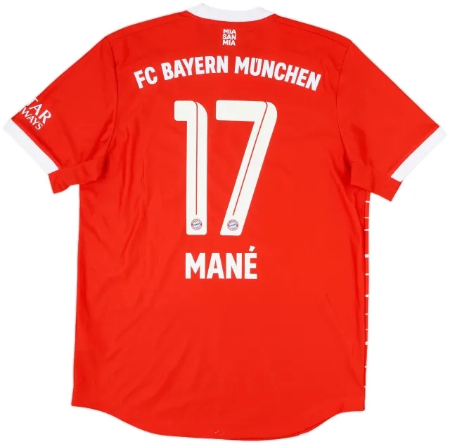 adidas Bayern Munich Mens SS Player Issue Home Shirt 2022/23