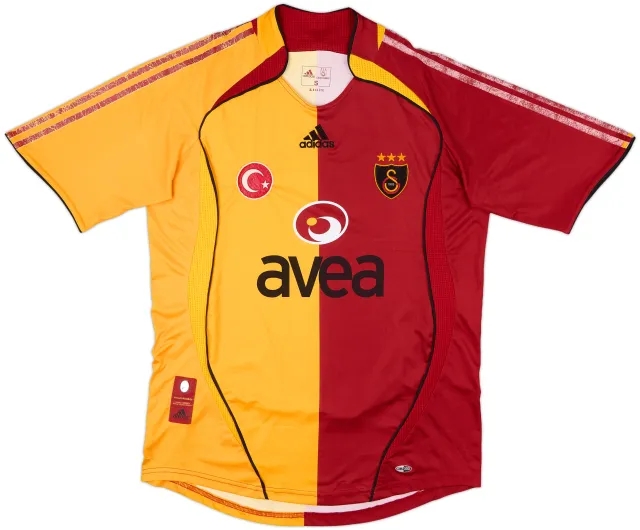 adidas Galatasaray Mens SS Home Shirt 2005/06