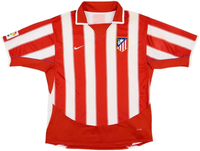 Nike Atlético Madrid Mens SS Home Shirt 2003/04