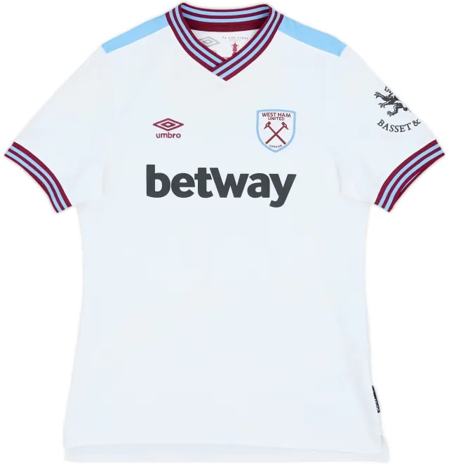 2023-24 West Ham Away Shirt - 7/10 - (Women's M)