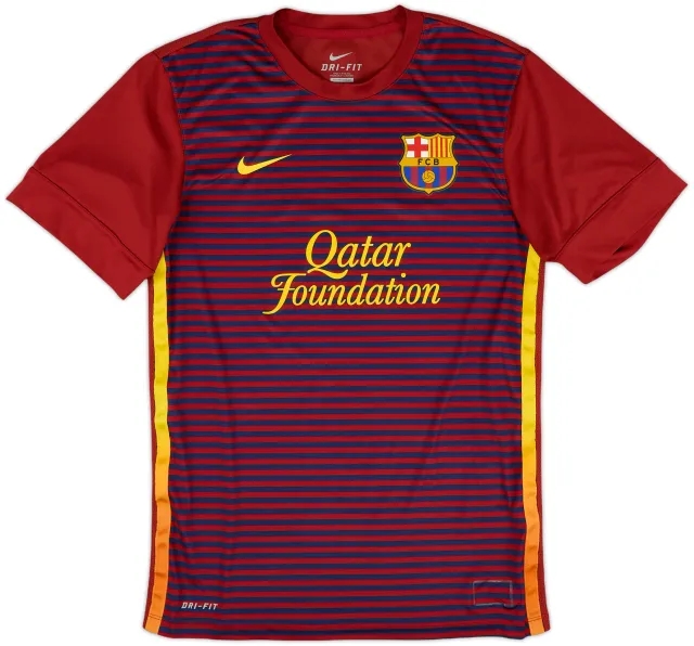 Nike Barcelona Mens SS Home Shirt 2011/12
