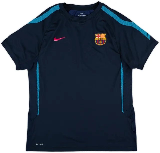 Nike Barcelona Boys SS Home Shirt 2010/11