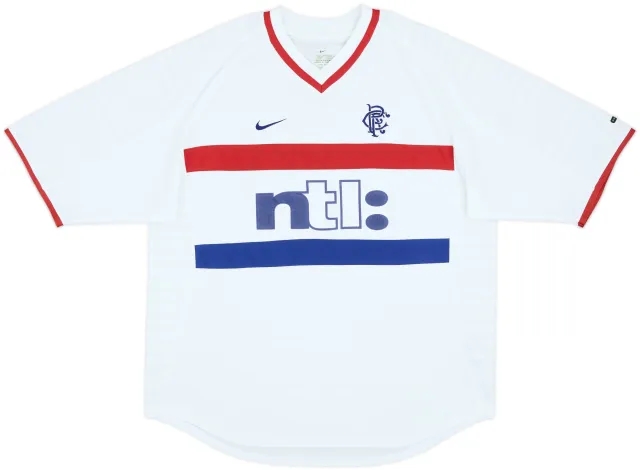 Nike Rangers Mens SS Away Shirt 2000/01