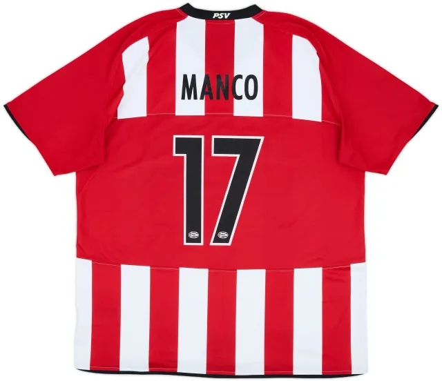 2008-10 PSV Home Shirt Manco #17 - 7/10 - (XXL)