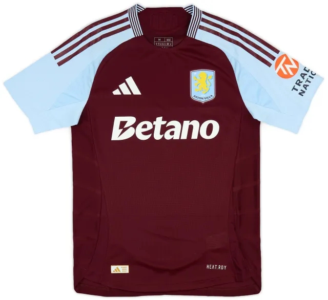 2024-25 Aston Villa Authentic Home Shirt (S)