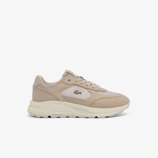 Lacoste Men's Run Set Suede Sneakers - Natural / White