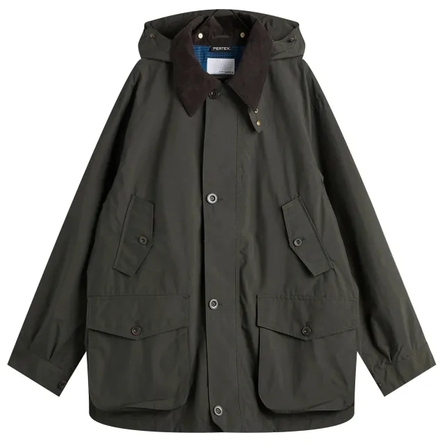 Nanamica Men's 2L Pertex Unlimited Field Jacket Dark Olive