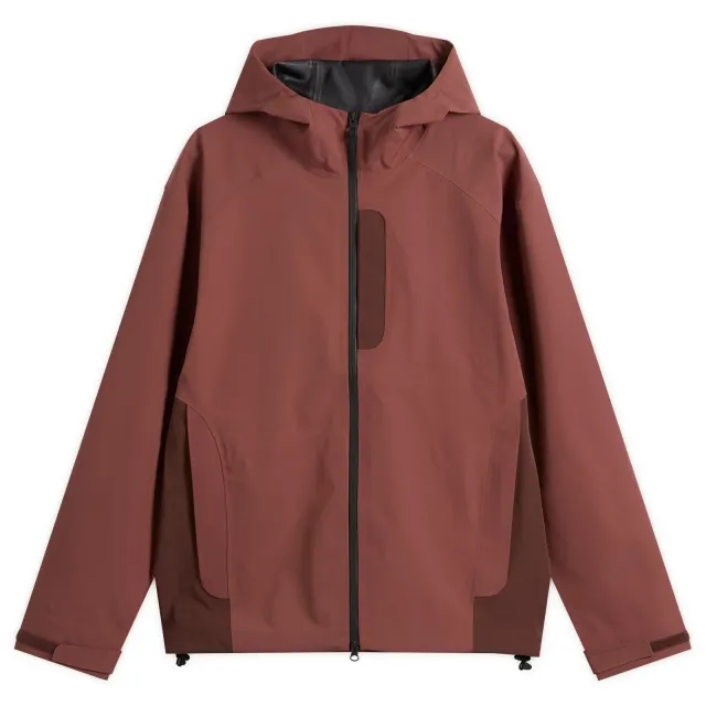 Hiking Patrol Men's Arc 3L Shell Jacket Maroon