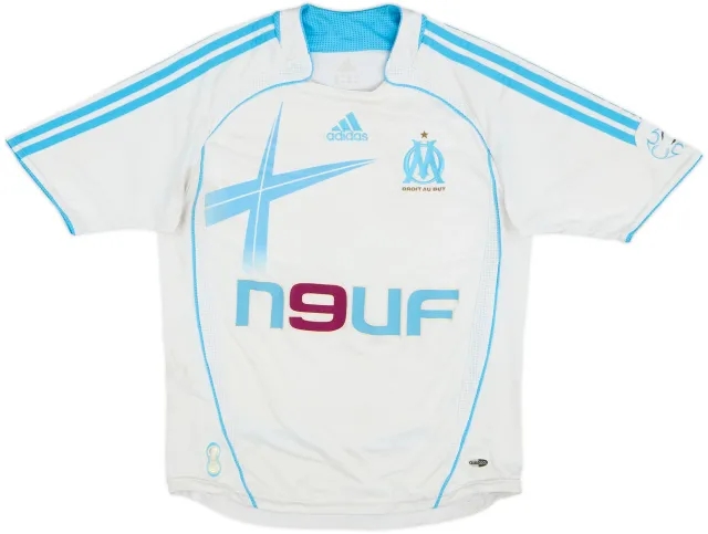 2006-07 Olympique Marseille Home Shirt - 5/10 - (S)