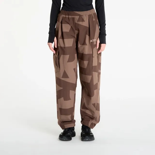 Pants Adidas Terrex Xploric Cargo Joggers Printed Brown L