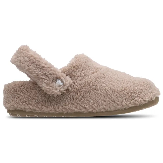 Crocs Cozzzy Slipper Toddler Trainers - Brown
