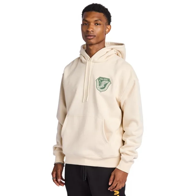 LCKR Badge Men Hoodies - Beige