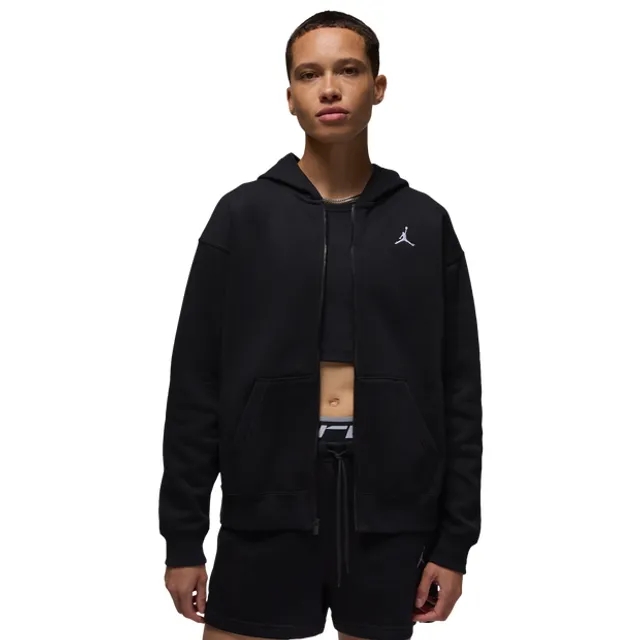 Jordan Brooklyn Women Hoodies - Black
