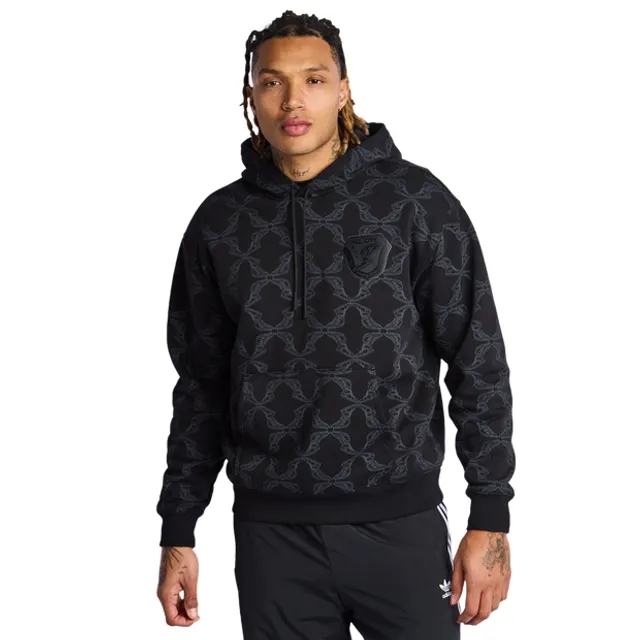 LCKR Badge Men Hoodies - Black