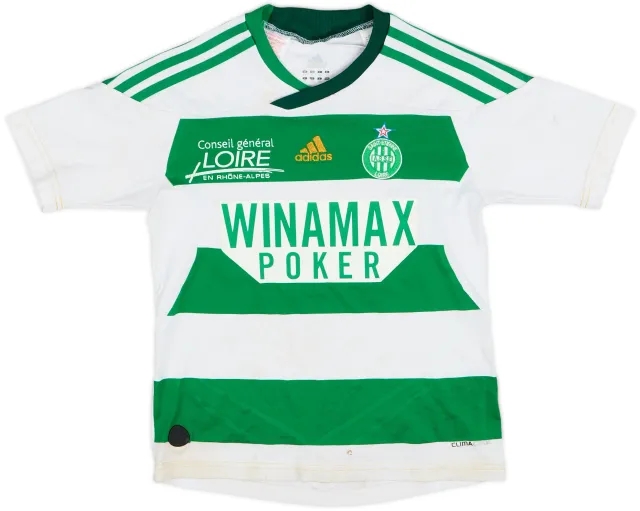 adidas Saint Etienne Boys SS Away Shirt 2011/12
