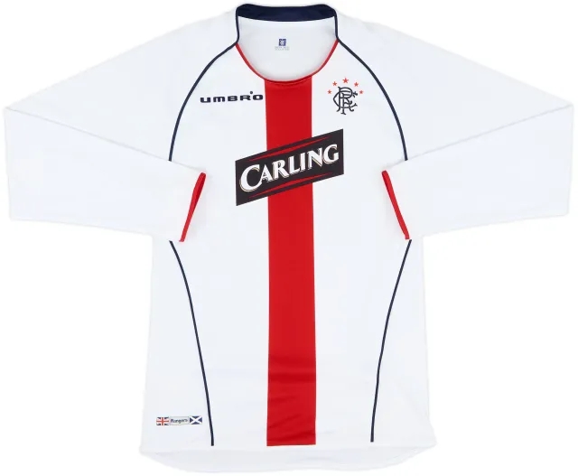 Umbro Rangers Boys LS Away Shirt 2005/06
