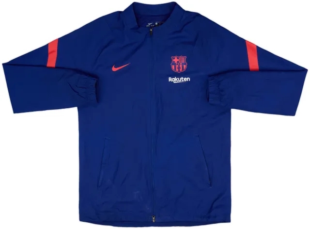 2021-22 Barcelona Nike Rain Jacket - 7/10 - (M)