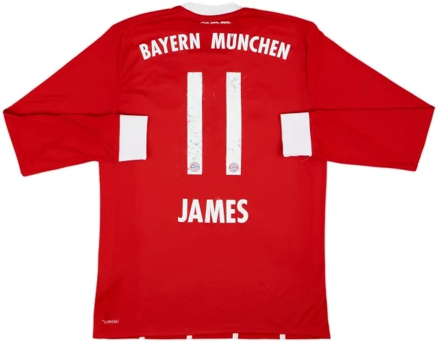 adidas Bayern Munich Mens LS Home Shirt 2017/18
