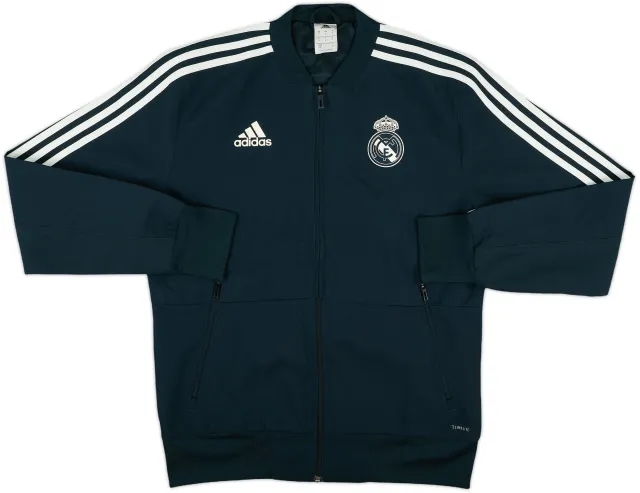 2018-19 Real Madrid adidas Track Jacket - 10/10 - (S)
