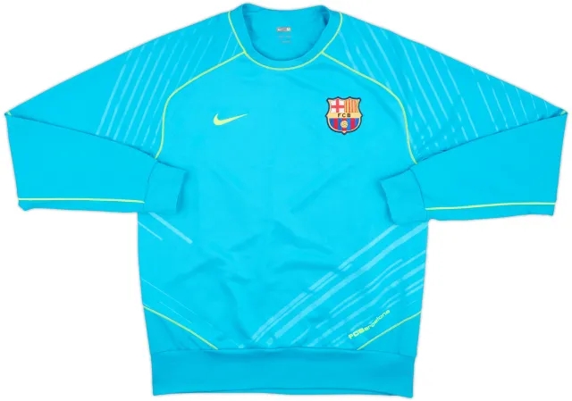 Nike Barcelona Mens SS Player Issue Home Shirt 2007/08