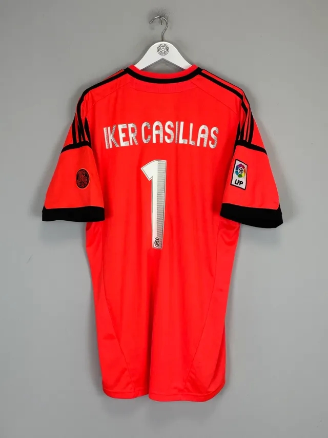 2012/13 REAL MADRID IKER CASILLAS #1 GK SHIRT (XL) ADIDAS | CULT KITS