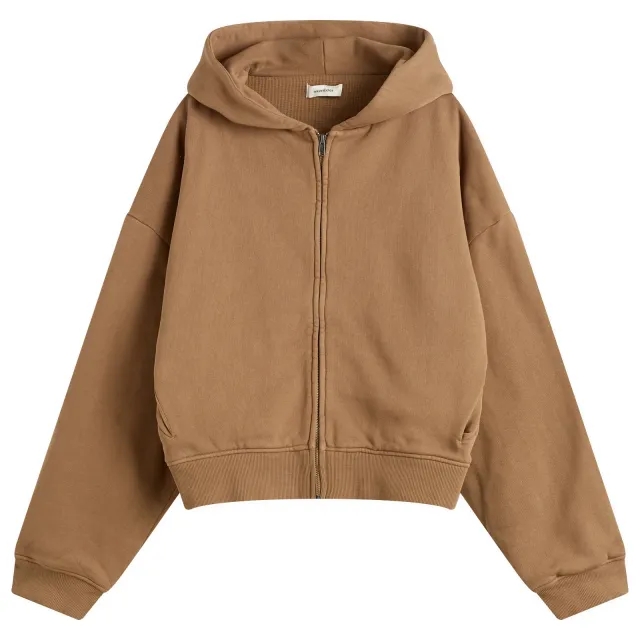 Entire Studios Men's Thermal Waffle Hoodie Dune
