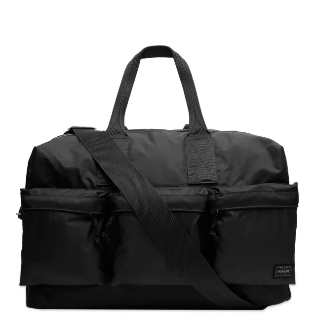 Porter-Yoshida & Co. Force 2-Way Duffle Bag Black