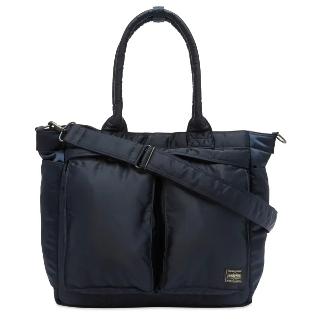 Porter-Yoshida & Co. Tanker Tote Bag - Medium Navy