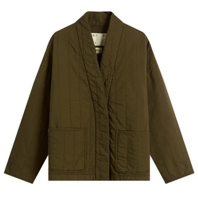Girls of Dust Women's Edo Quilted Jacket Java Brown