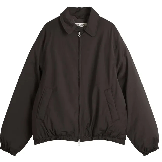 Our Legacy Men's Avenue Padded Jacket Churchill Stripe Membrane Wool