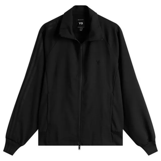 Y-3 Men's Three Stripe Track Top Black