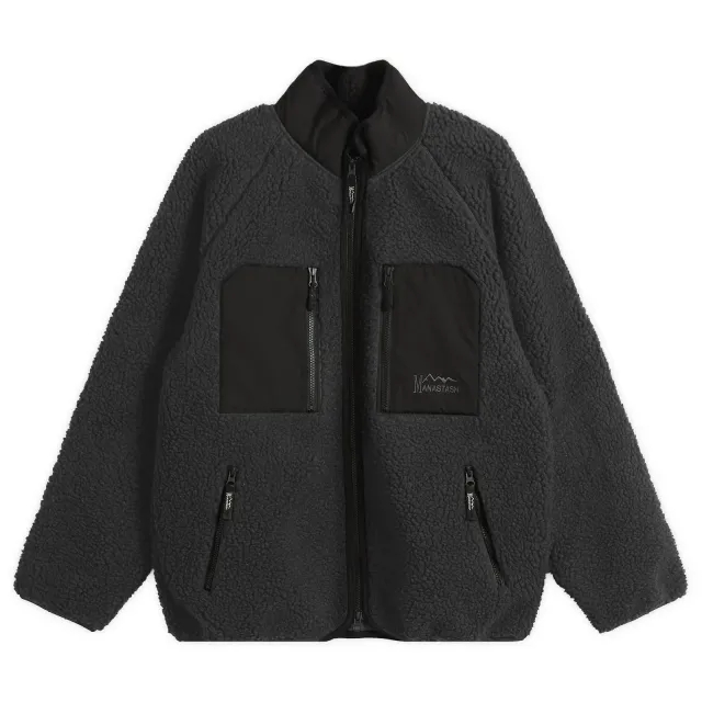 Manastash Men's Mountain Gorilla Fleece Jacket Black