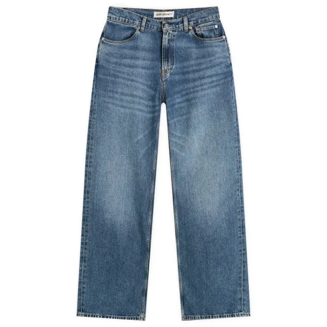 Our Legacy Men's Carlson Jean Rodeo Wash Broken Twill