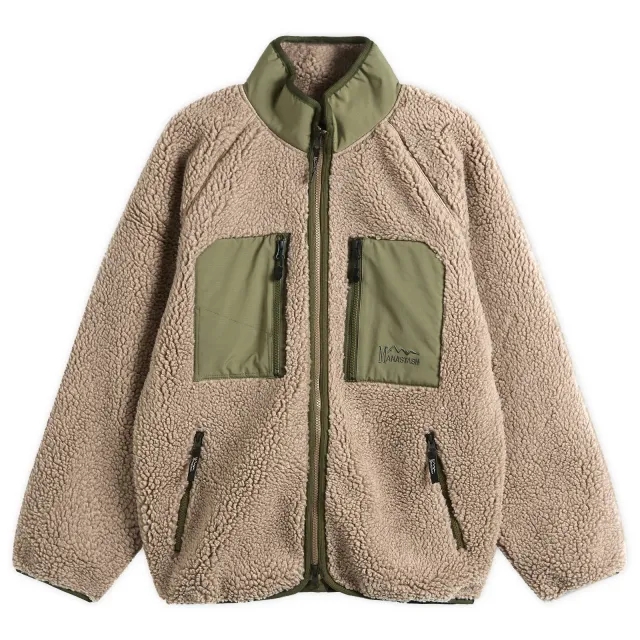 Manastash Men's Mountain Gorilla Fleece Jacket Mocha