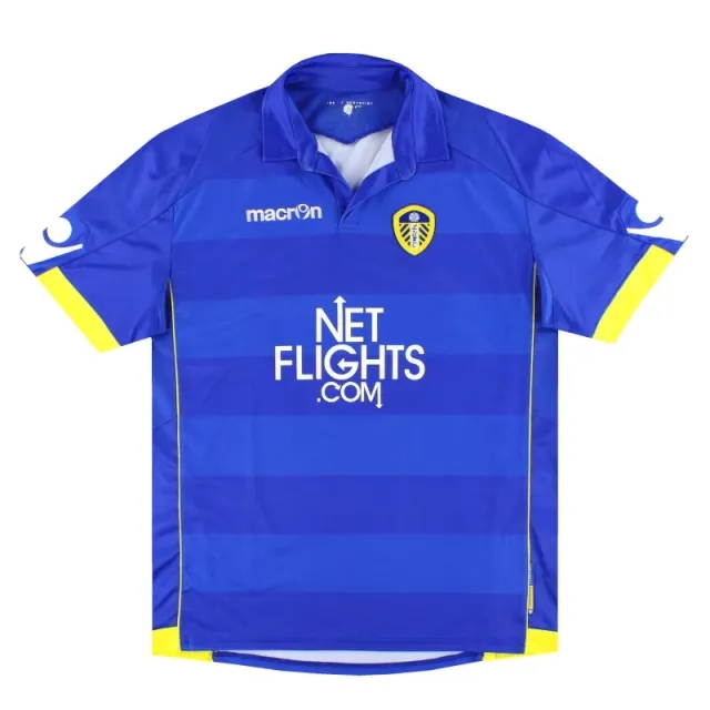 2010-11 Leeds Macron Away Shirt XL - Leeds / Excellent 