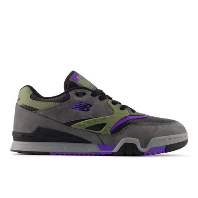 New Balance Unisex NB Numeric 770 in Grey/Black/Purple Suede/Mesh
