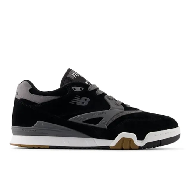 New Balance Unisex NB Numeric 770 in Black/Grey Suede/Mesh